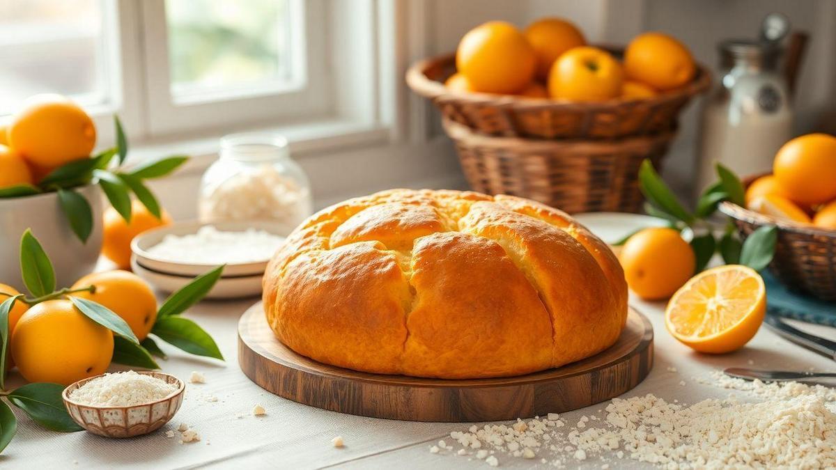 A História por Trás do Bolo de Laranja Caseiro