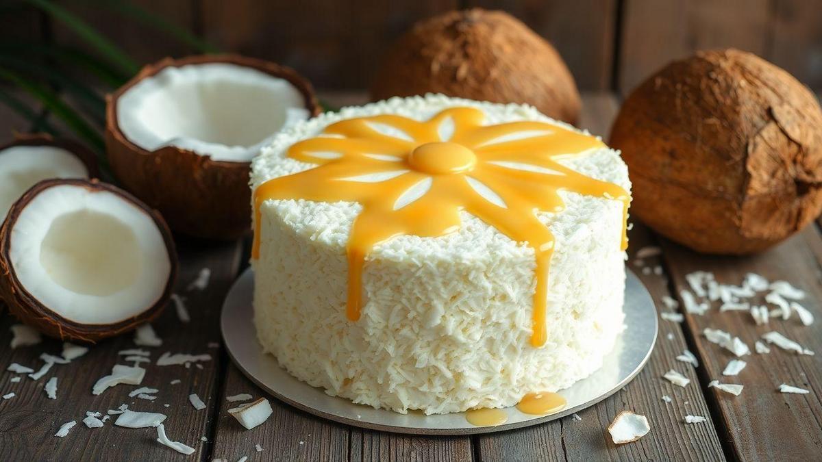 A Magia do Bolo de Coco Úmido com Leite Condensado