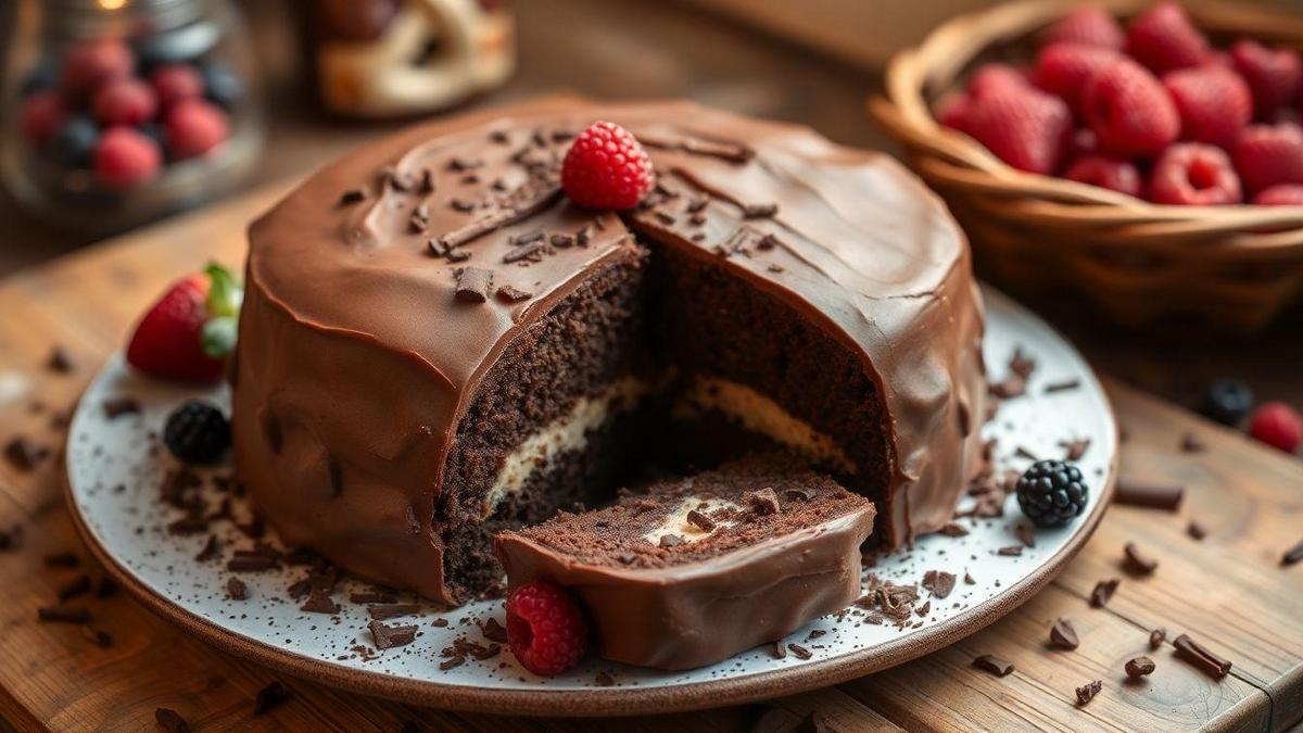 Benefícios do Bolo de Chocolate Fofo com Recheio Delicioso