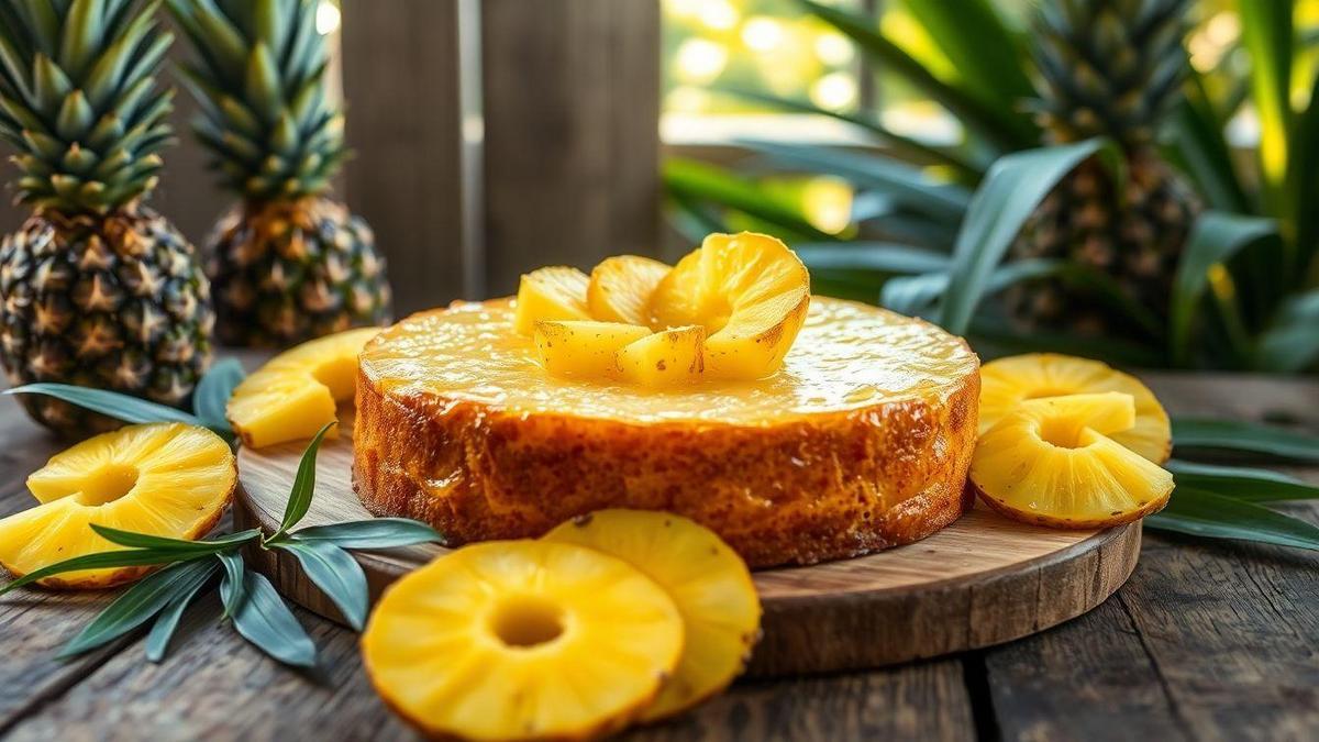 Bolo de Abacaxi: Uma Sobremesa Tropical