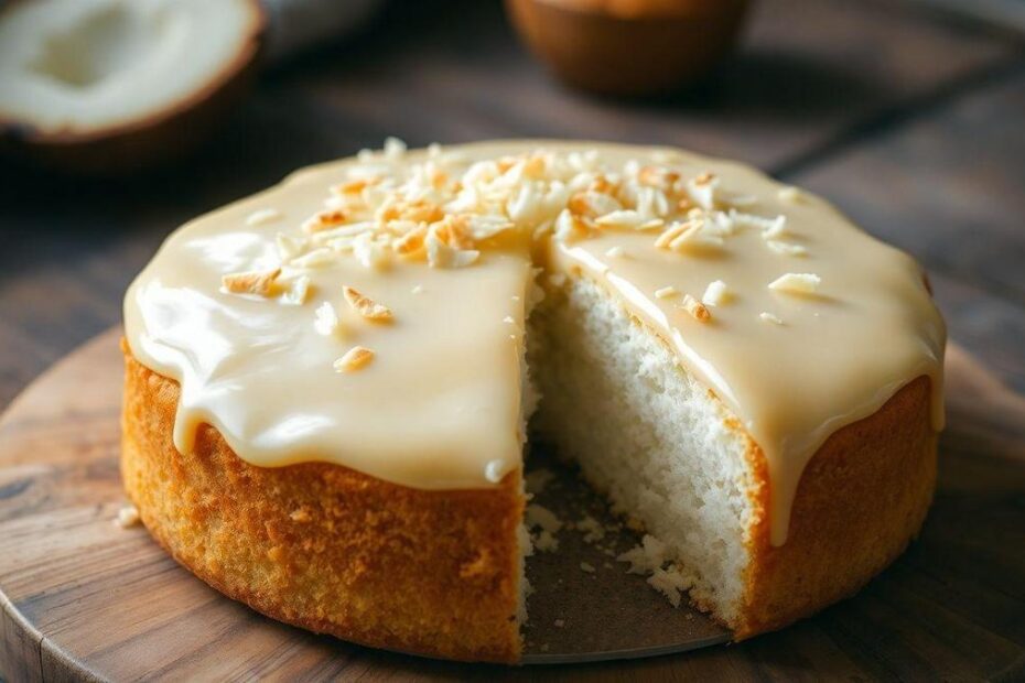 bolo-de-coco-com-cobertura-de-leite-condensado-delicioso