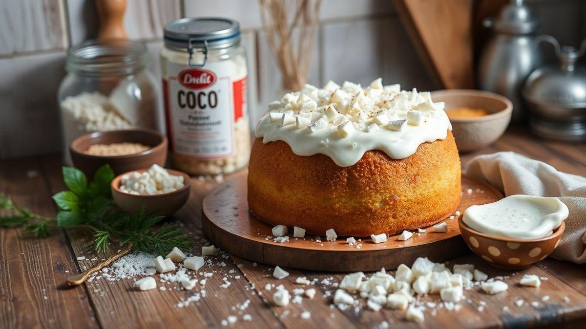 Como Fazer o Bolo de Coco Úmido com Leite Condensado em 5 Passos