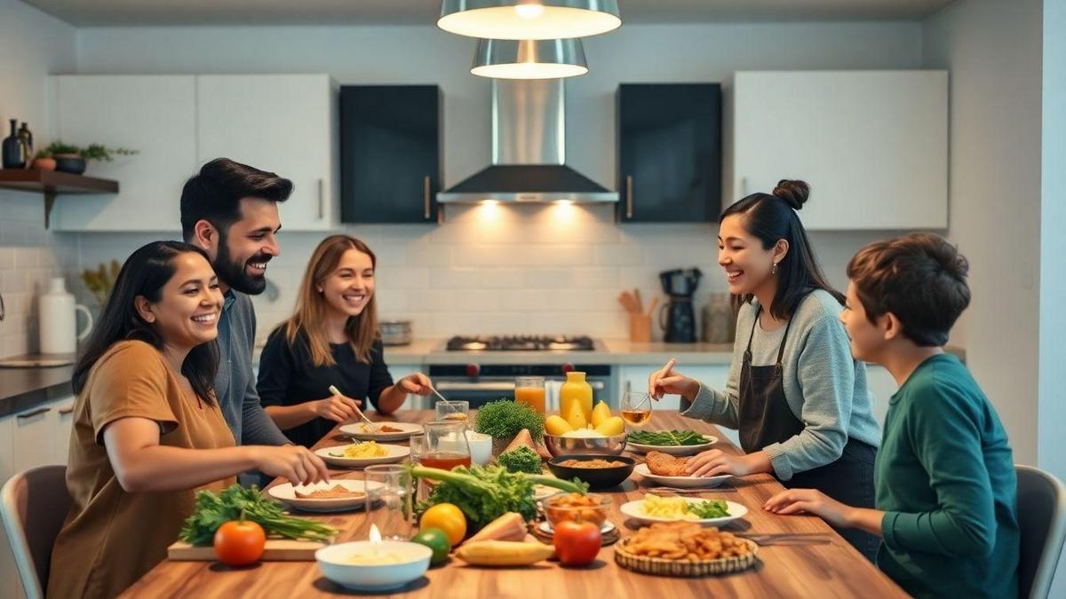 Cozinhar em casa: uma aventura para todos