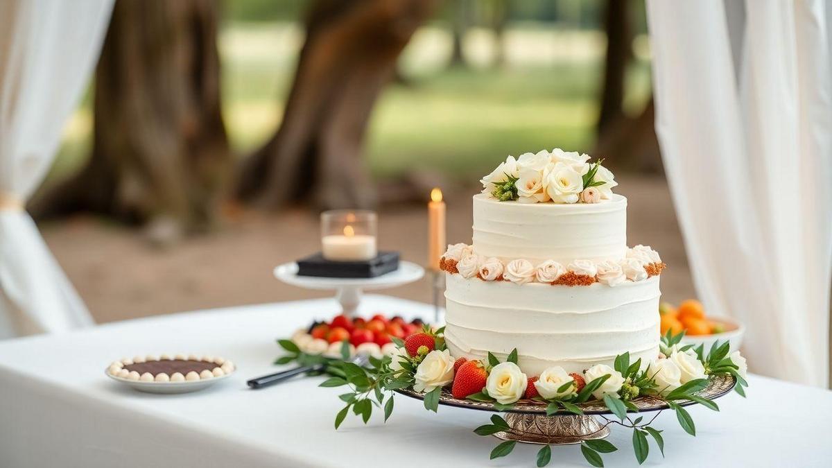 Ideias de Recheios para Bolos de Festa de Casamento