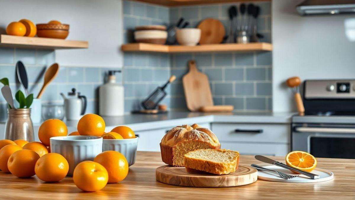 O Passo a Passo para um Bolo de Laranja Rápido