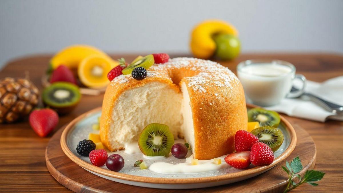 O Que Torna o Bolo de Iogurte com Frutas Tão Especial?