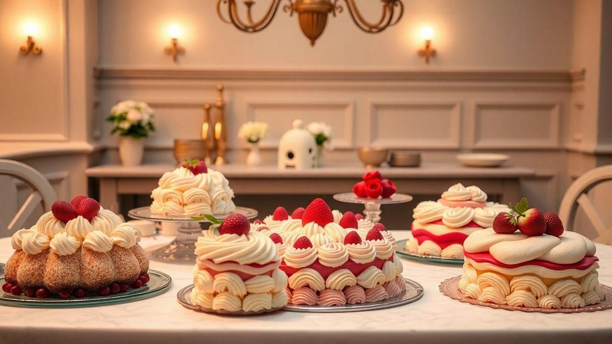 Variedades do Bolo de Morango com Chantilly